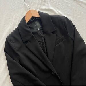 Dynamite oversized maxi blazer